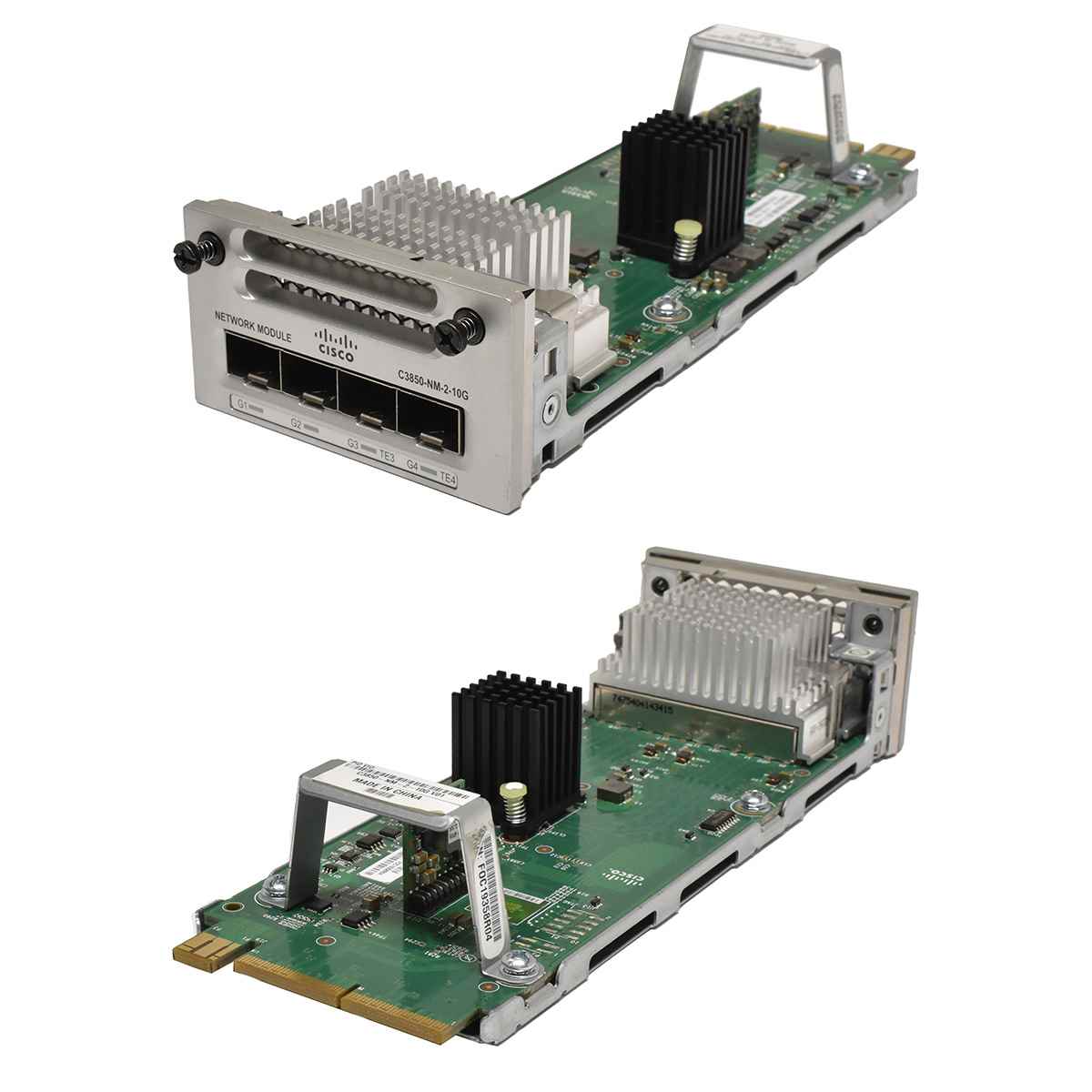 Cisco C3850-NM-2-10G 4-Port 2xSFP+ or 4x SFP Network Module Cisco C3850-NM-2-10G 4-Port 2xSFP+ or 4x SFP Network Module