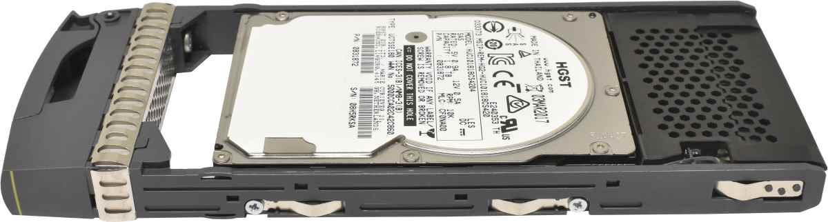 HGST 1.8TB 2.5" 10K 12G SAS HDD Festplatte HUC101818CS4204 0B31872 mit Rahmen