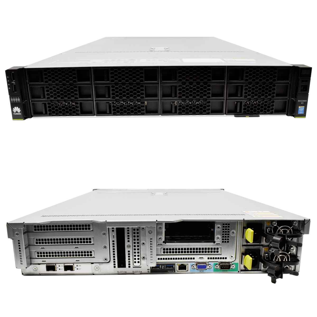 HUAWEI RH2288H V3 Server 2XE5-2690 V3 128GB 12x 3,5 LFF 2x 2,5 SFF HUAWEI RH2288H V3 Server 2XE5-2690 V3 64GB 12x 3,5 LFF 2x 2,5 SFF