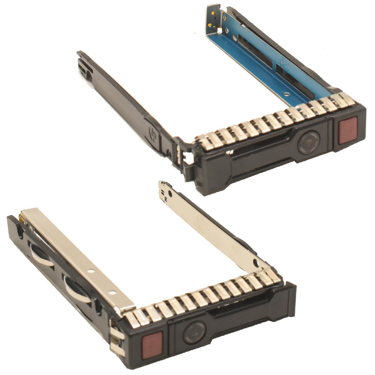 HP HDD SATA SAS Rahmen 2.5 Zoll HP 651687-001 G8 G9 BL420 BL460 BL465 BL660 DL160 DL320 DL360 DL380 DL380 DL385 DL560 ML3101 ML350 SL230 SL250