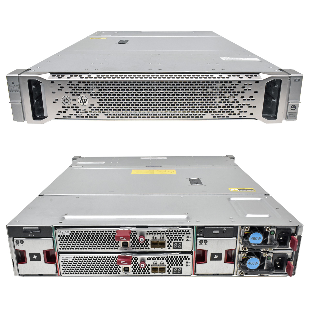 HP Enterprise D3700 SFF Enclosure QW967-62001 25x 2,5 Zoll Backplane 2x I/O Controller 2x Lüfter 2x PSU QW967-04402 HP Enterprise D3700 SFF Enclosure QW967-62001 25x 2,5 Zoll Backplane 2x I/O Controller 2x Lüfter 2x PSU QW967-04402
