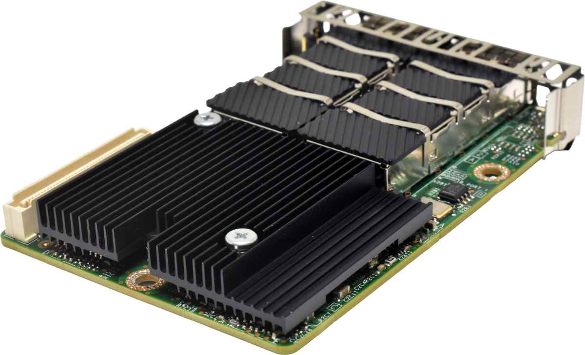 Intel D3A 3BS6GIB0050 G52882-351 Mezzanine Card Dual-Port 10GE QSFP