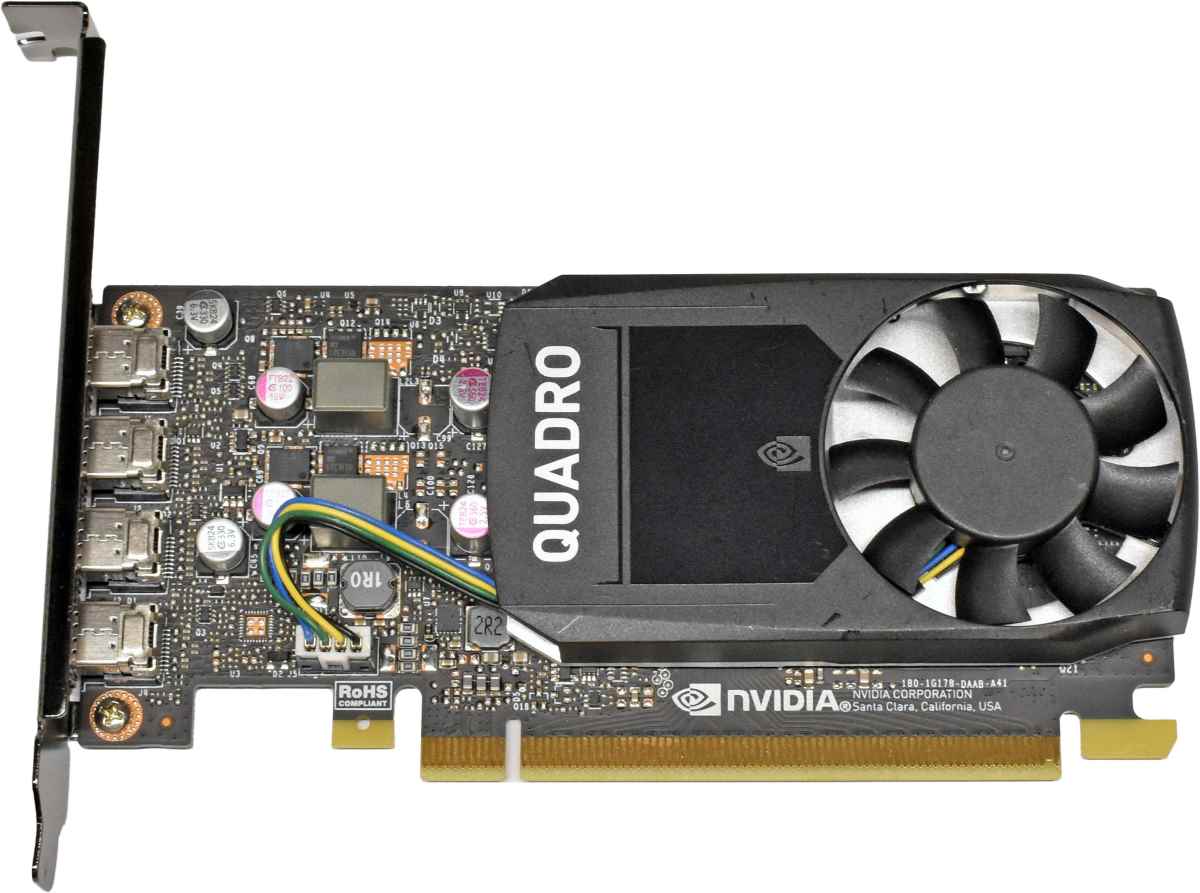 Dell Nvidia Quadro P1000 0R27V4 4 GB GDDR5 Low Profile Graphics Card