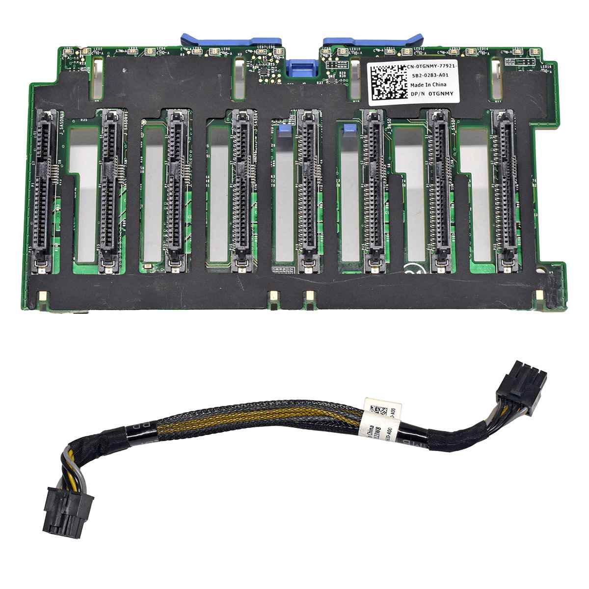 DELL 0TGNMY SAS Backplane 8 x 2.5” für PowerEdge R730 + Kabel DELL 0TGNMY SAS Backplane 8 x 2.5” für PowerEdge R730 + Kabel