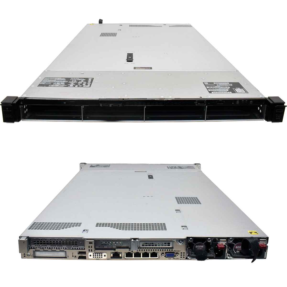 HP ProLiant DL360 G10 1U ohne CPU 2xHS Normal 0 GB RAM 4 Bay 3.5" onboard HP ProLiant DL360 G10 1U ohne CPU 2xHS Normal 0 GB RAM 4 Bay 3.5" onboard