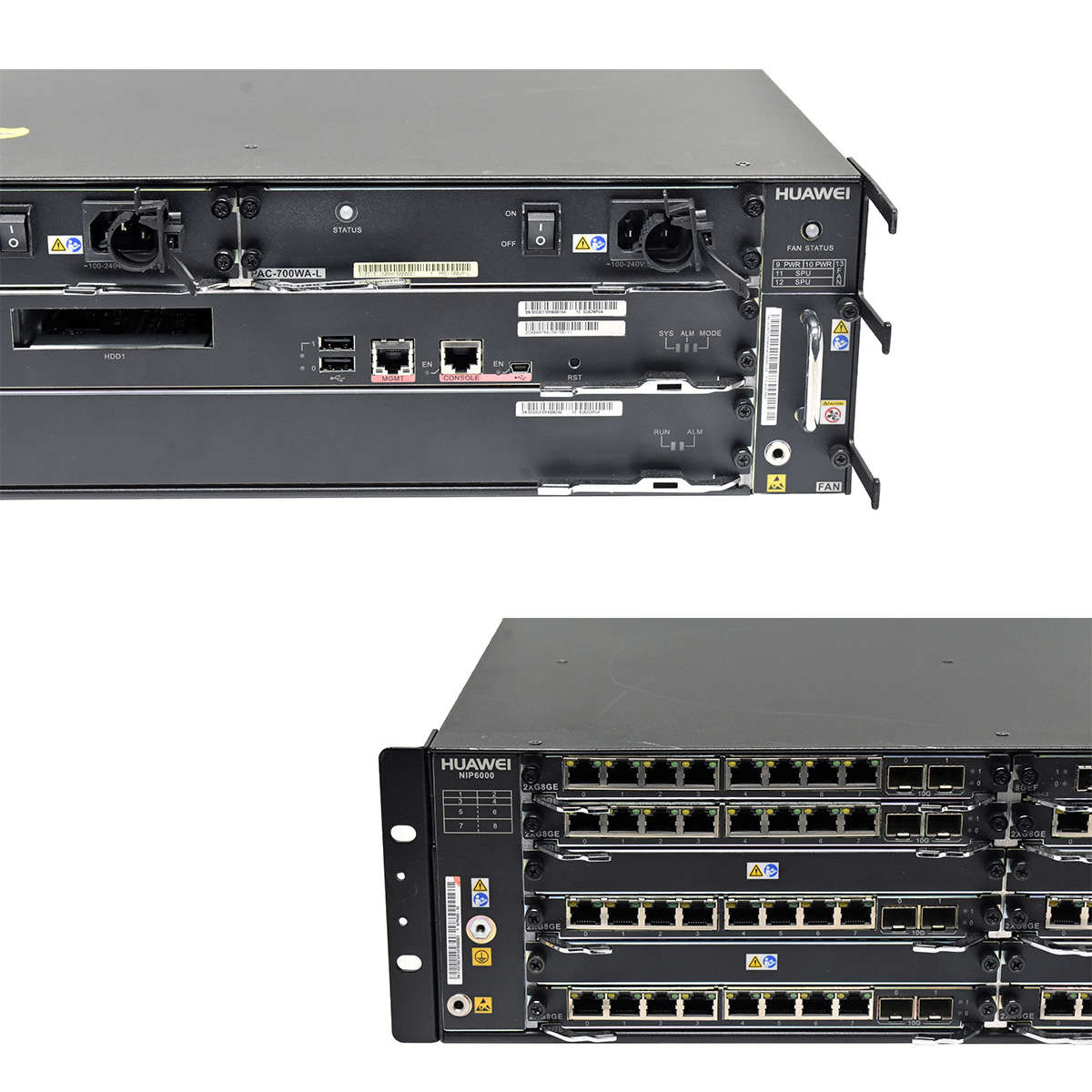 Huawei NIP6680 3U Intrusion Prevention System 10x Modules