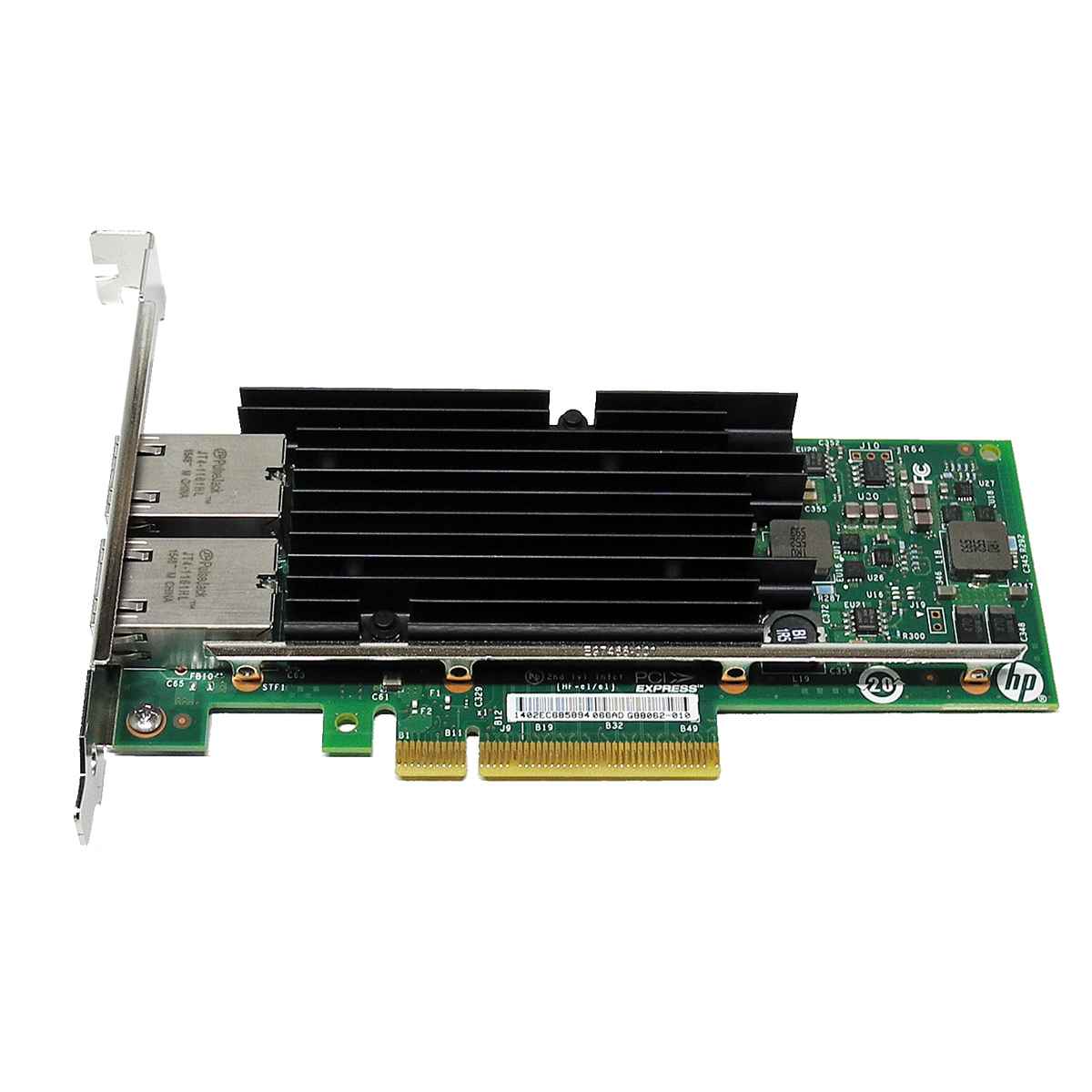 HP 561T Dual-Port PCIe x8 10Gbit Ethernet Network Adapter FP 717708-002 716589-002 HP 561T Dual-Port PCIe x8 10Gbit Ethernet Network Adapter FP 717708-002 716589-002