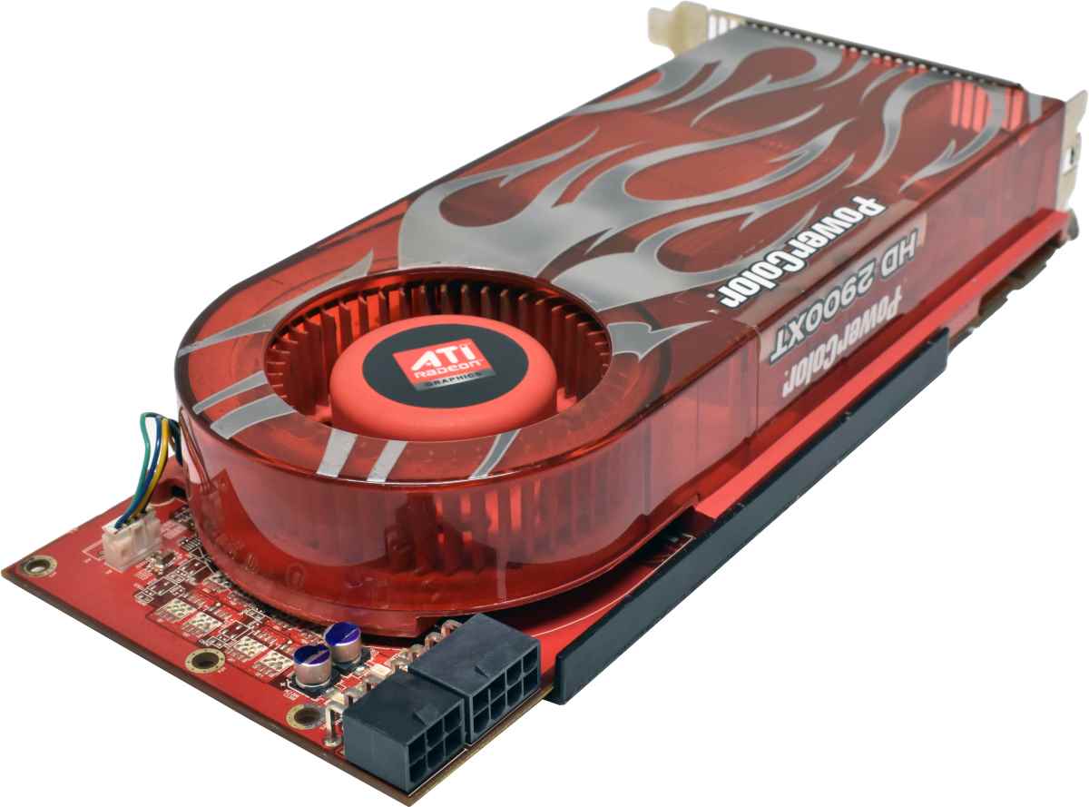 PowerColor HD2900XT 1GB DDR4 AMD ATI Radeon HD 2900 XT Graphics Card R600 1GB GDDR4 PCIe 1.0 x16 S-Video 2x DVI PowerColor HD2900XT 1GB DDR4 AMD ATI Radeon HD 2900 XT Graphics Card R600 1GB GDDR4 PCIe 1.0 x16 S-Video 2x DVI