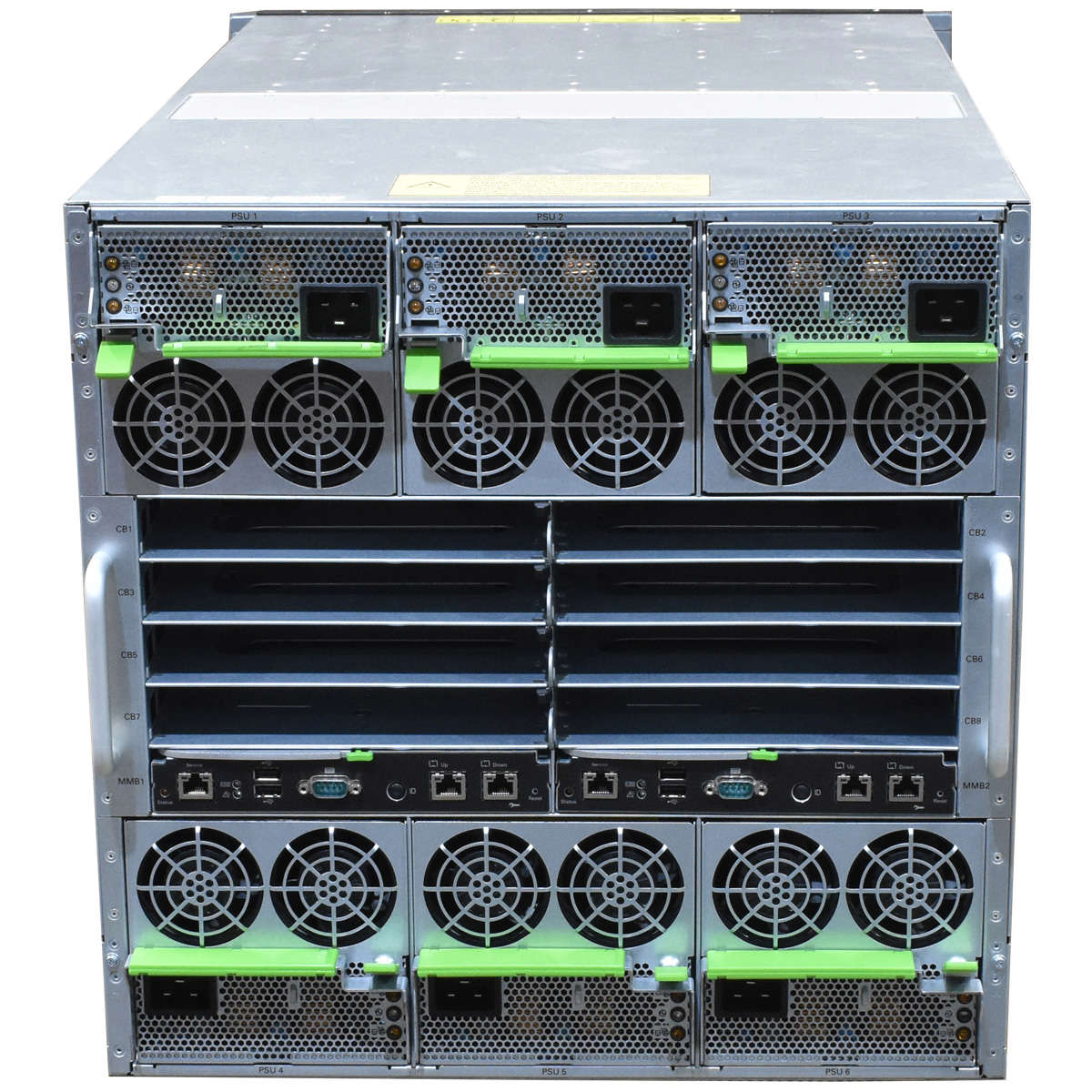 Fujitsu-Bladecenter-Primergy-BX900-S1-2x-Mgmt-Blad-003.jpg Fujitsu Bladecenter Primergy BX900 S2 2x Mgmt Blade S1 A3AC40096530 6 x PSU Rail