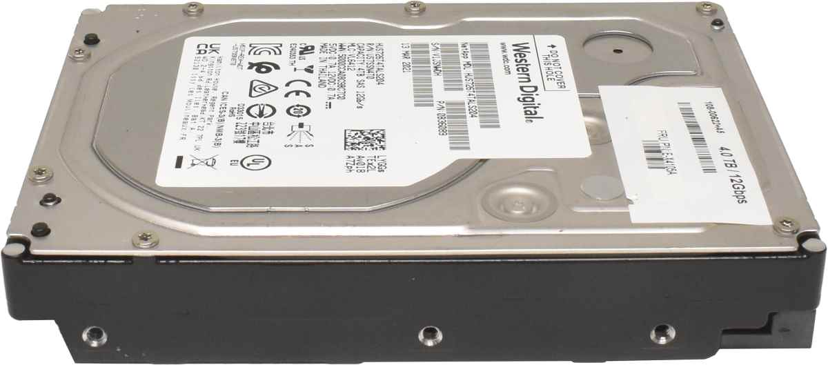 WD 4TB HUS726T4TALS5204 3.5" 7.2K 12G SAS HDD Festplatte