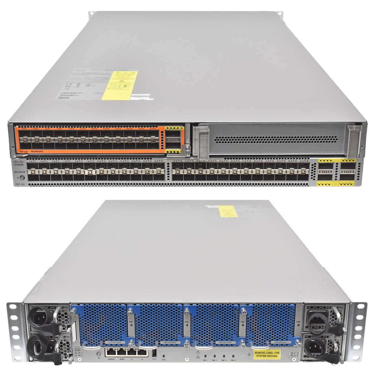 Cisco N5K-C56128P 10G 78 Ports 68-5193-02 incl. Module N56-M24UP2Q Cisco N5K-C56128P 10G 78 Ports 68-5193-02 incl. Module N56-M24UP2Q