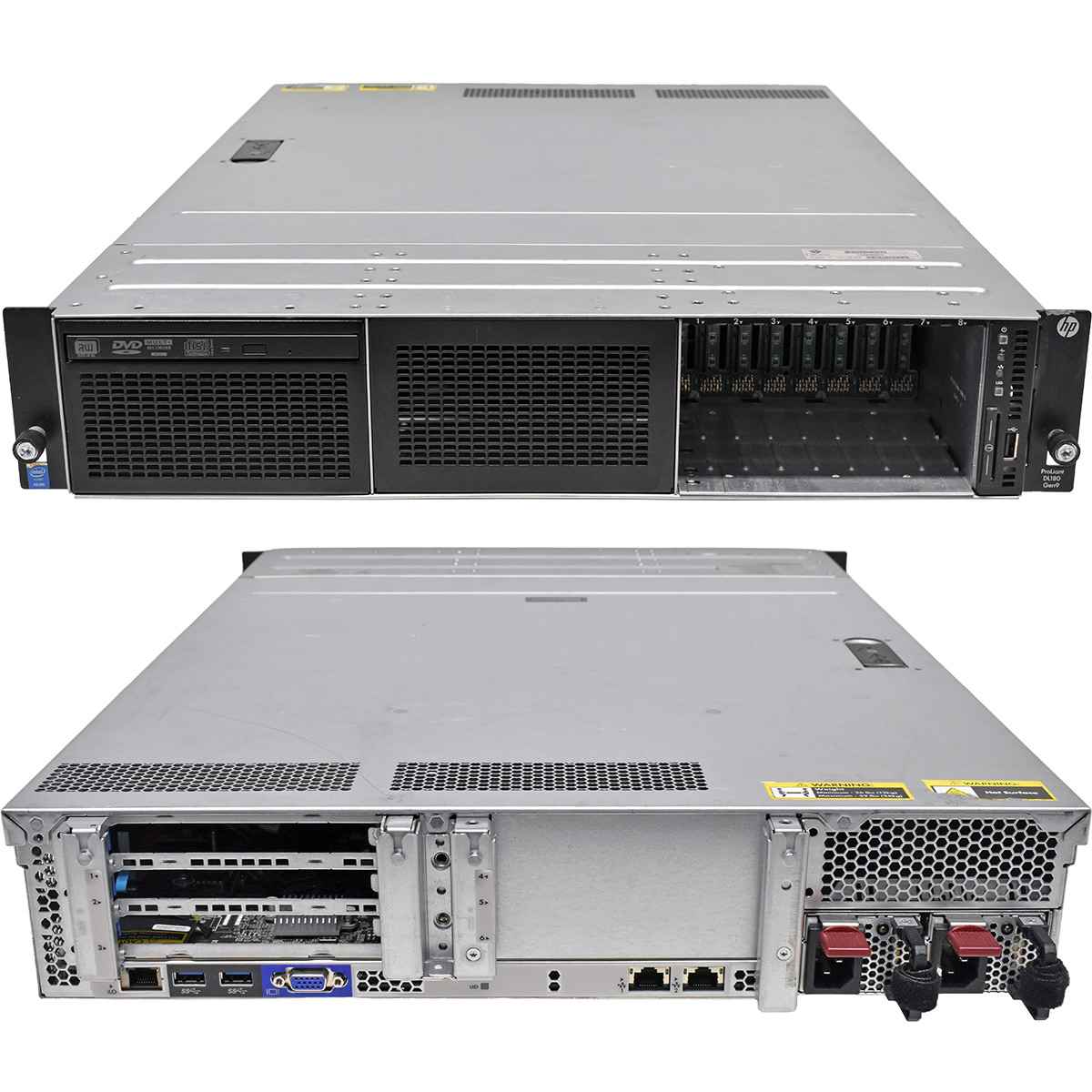 HP ProLiant DL180 Gen9 2U E5-2620 V4 32GB DDR4 RAM 8x SFF 2.5 361i Adapter HP ProLiant DL180 Gen9 2U E5-2620 V4 32GB DDR4 RAM 8x SFF 2.5 361i Adapter