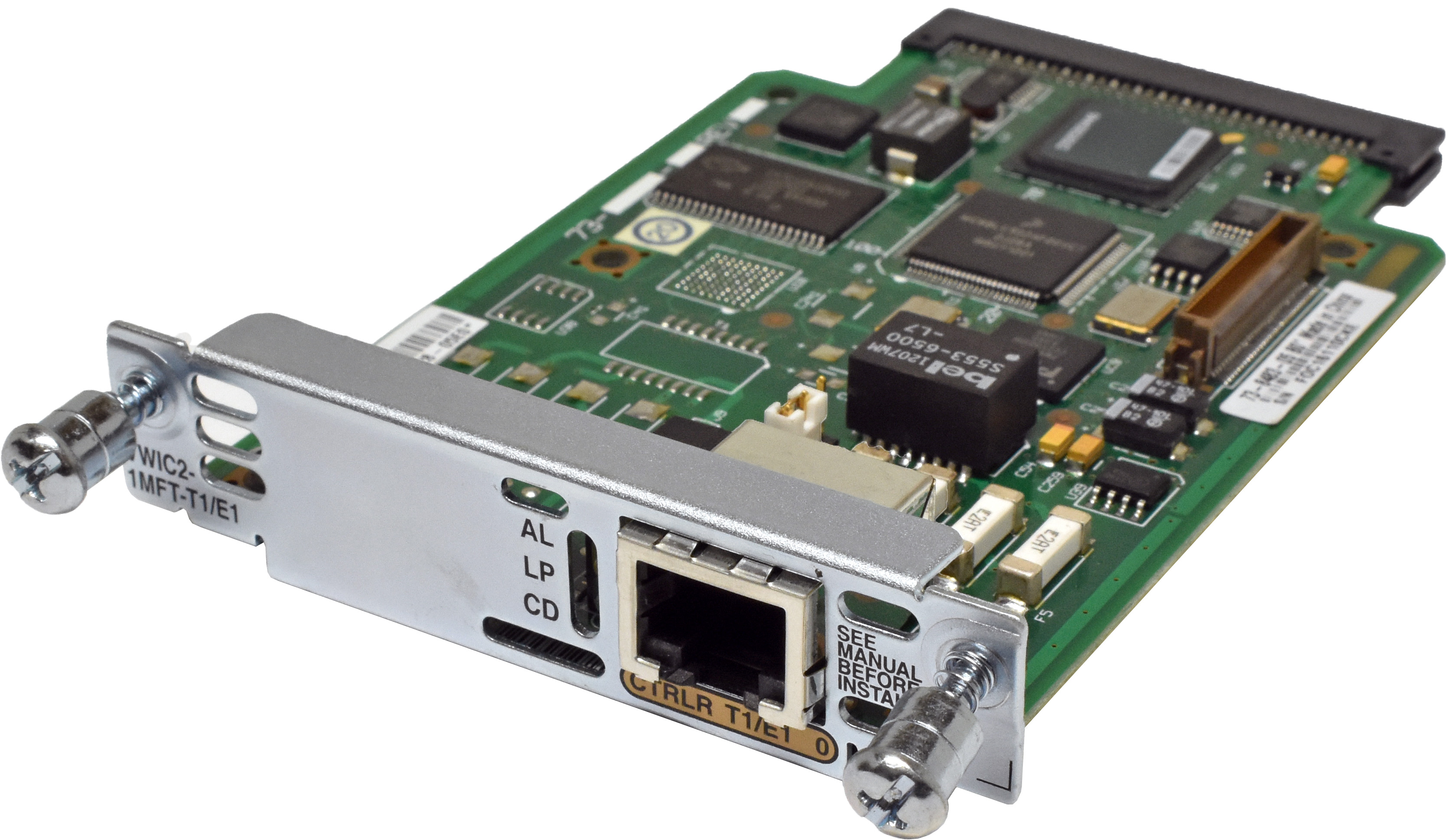 Cisco VWIC2-1MFT-T1/E1 Single-Port Multiflex Trunk Voice WAN Card 73-8483-05