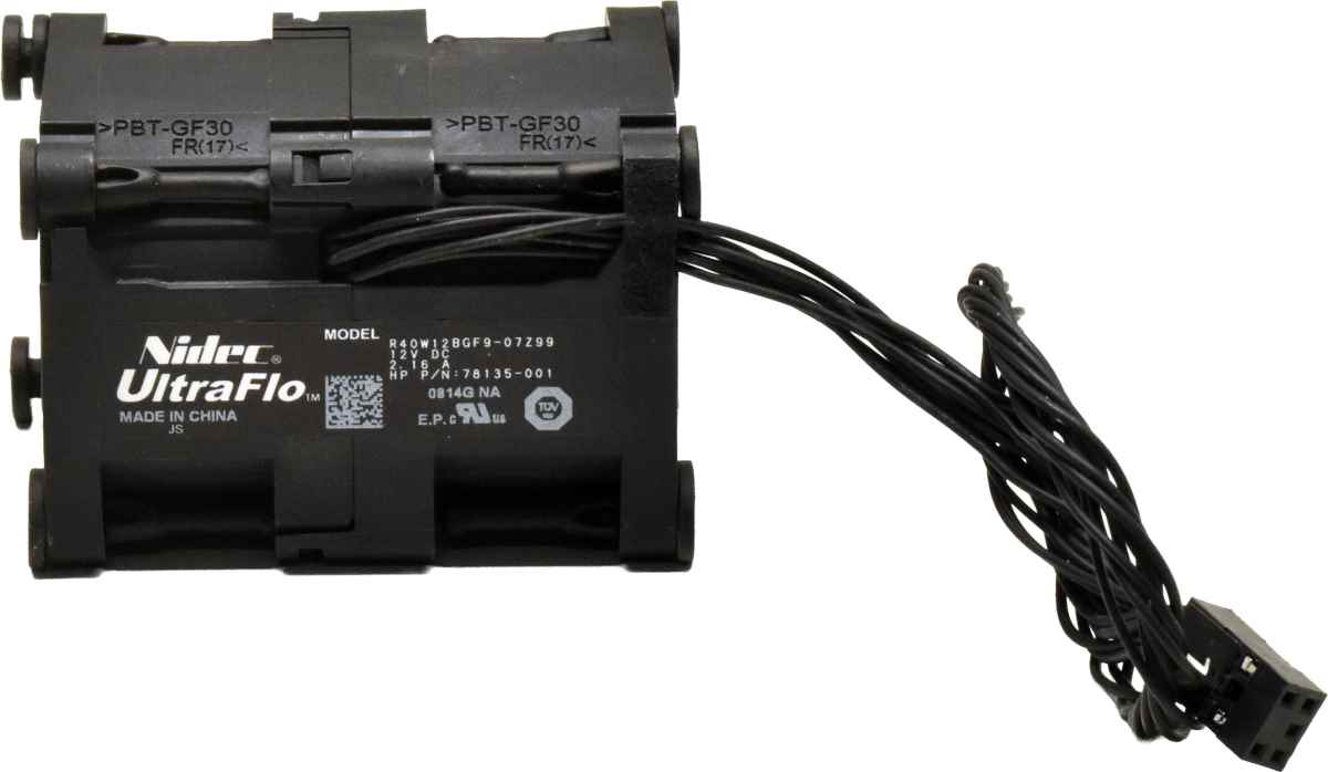 HPE ZCentral4R Fan Lüfter PN 78135-001 R40W12BGF9-07Z99 HPE ZCentral4R Fan Lüfter PN 78135-001 R40W12BGF9-07Z99