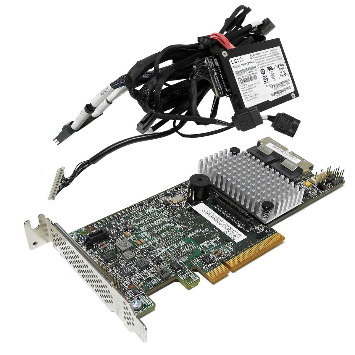 Cisco UCS-RAID-9266 V01 6G 8-Port SAS RAID Controller +BBU +SAS/SATA Kabel Cisco UCS-RAID-9266 V01 6G 8-Port SAS RAID Controller +BBU +SAS/SATA Kabel