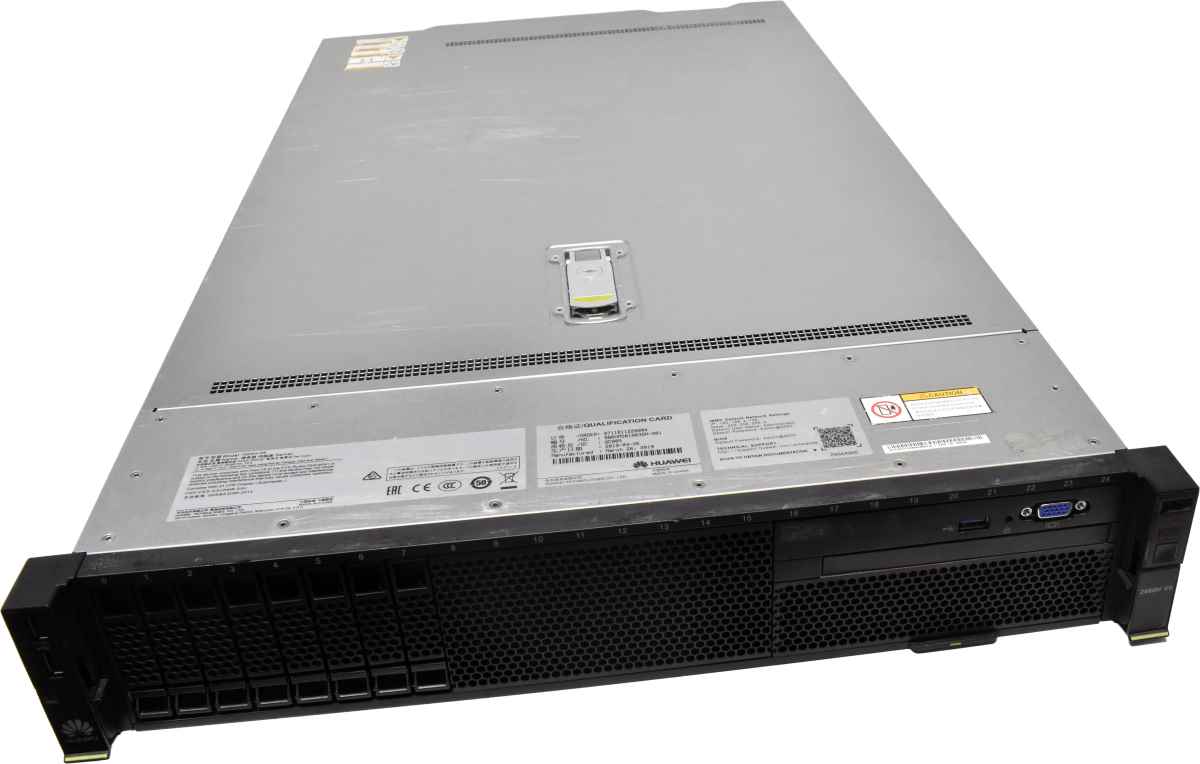 HUAWEI RH 2488H V5 Server ohne for 4x GOLD CPU ohne RAM 4x Kühler 8x 2,5 SFF