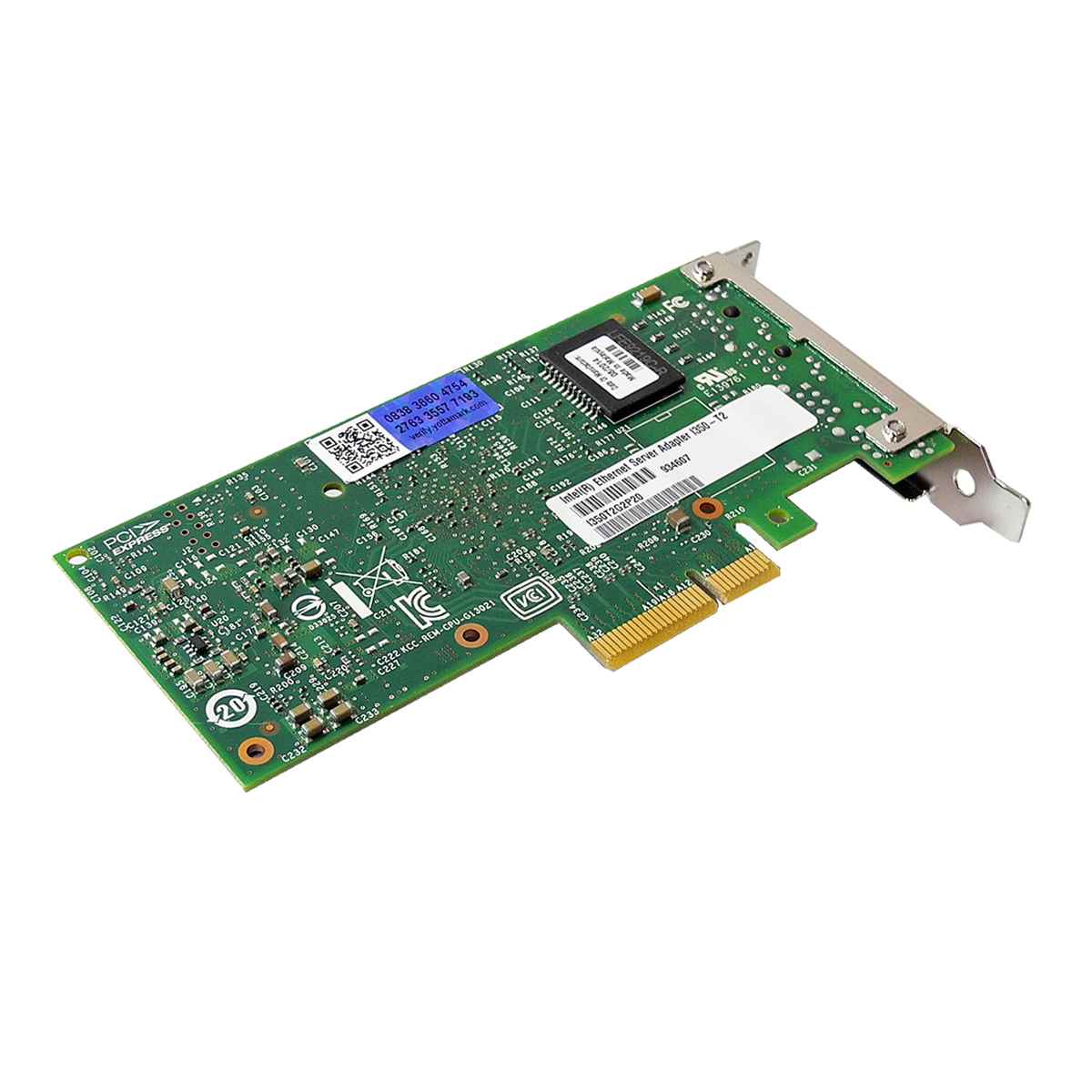 Intel I350-T2 H34227-005 I350T2G2P20 Dual-Port RJ-45 GE Server Adapter PCIe x8 LP Intel I350-T2 H34227-005 I350T2G2P20 Dual-Port RJ-45 GE Server Adapter PCIe x8 LP