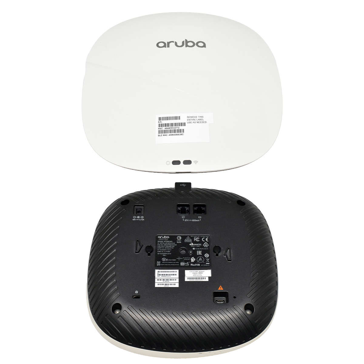 Aruba-AP-345-RW-APIN0345-JZ031A-Dual-Radio-4x4-4-M-005.jpg Aruba AP-345-RW APIN0345 JZ031A Dual Radio 4x4:4 MU-MIMO 5-GHz 802.11ac WLAN Access Point