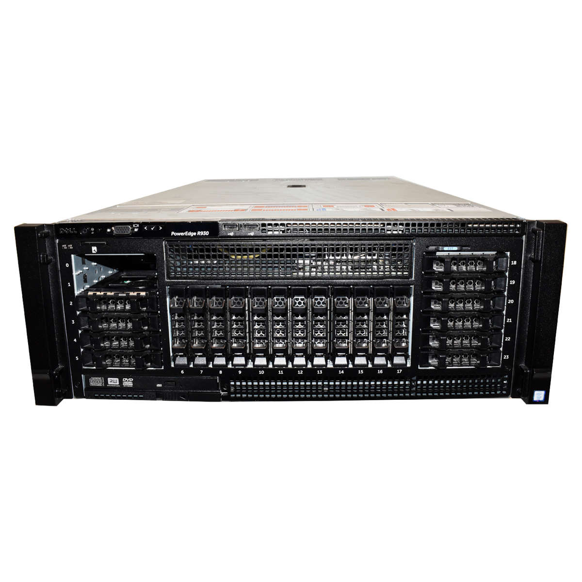 Dell-PowerEdge-R930-Server-4-x-E7-8891-V3-0-RAM-PE-001.jpg Dell PowerEdge R930 Server 4 x E7-8880 V4 22-Core 0 RAM PERC H730p 24x SFF 2,5"
