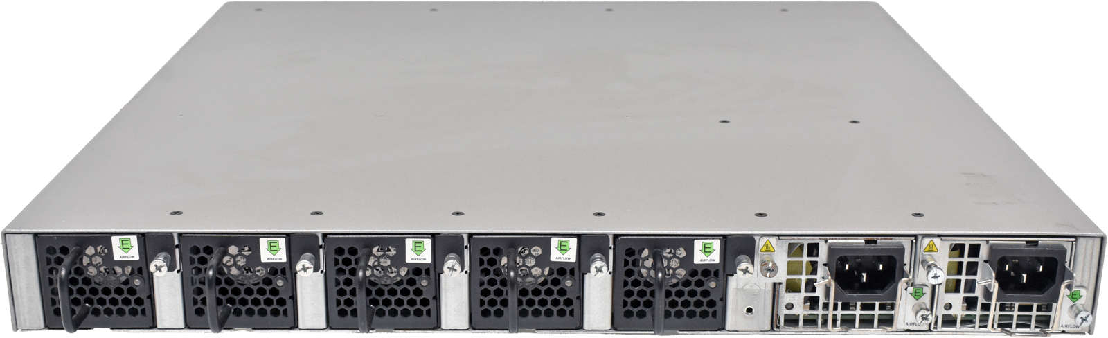 Extreme-VDX-6740T-1G-XBR-VDX6740T-56-1G-F-48-Port-002.jpg Extreme VDX 6740T-1G XBR-VDX6740T-56-1G-F 48-Port 10G RJ-45 Ethernet Switch 4x 40G QSFP+