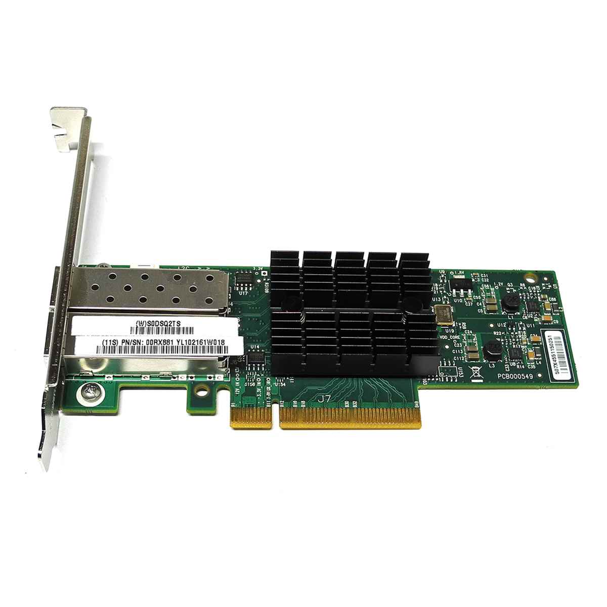 IBM EC2N Dual-Port 10Gb PCIe x8 FC NIC&RoCE Adapter FP for Power8 System 00RX875 IBM EC2N Dual-Port 10Gb PCIe x8 FC NIC&RoCE Adapter FP for Power8 System 00RX875
