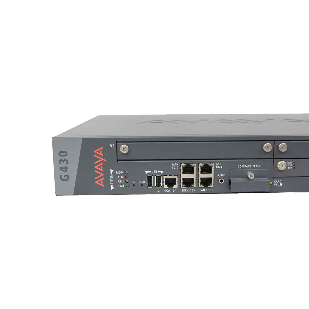 Avaya G430 700476393 3-Slot Media Gateway Avaya G430 700476393 3-Slot VoIP IP Media Gateway