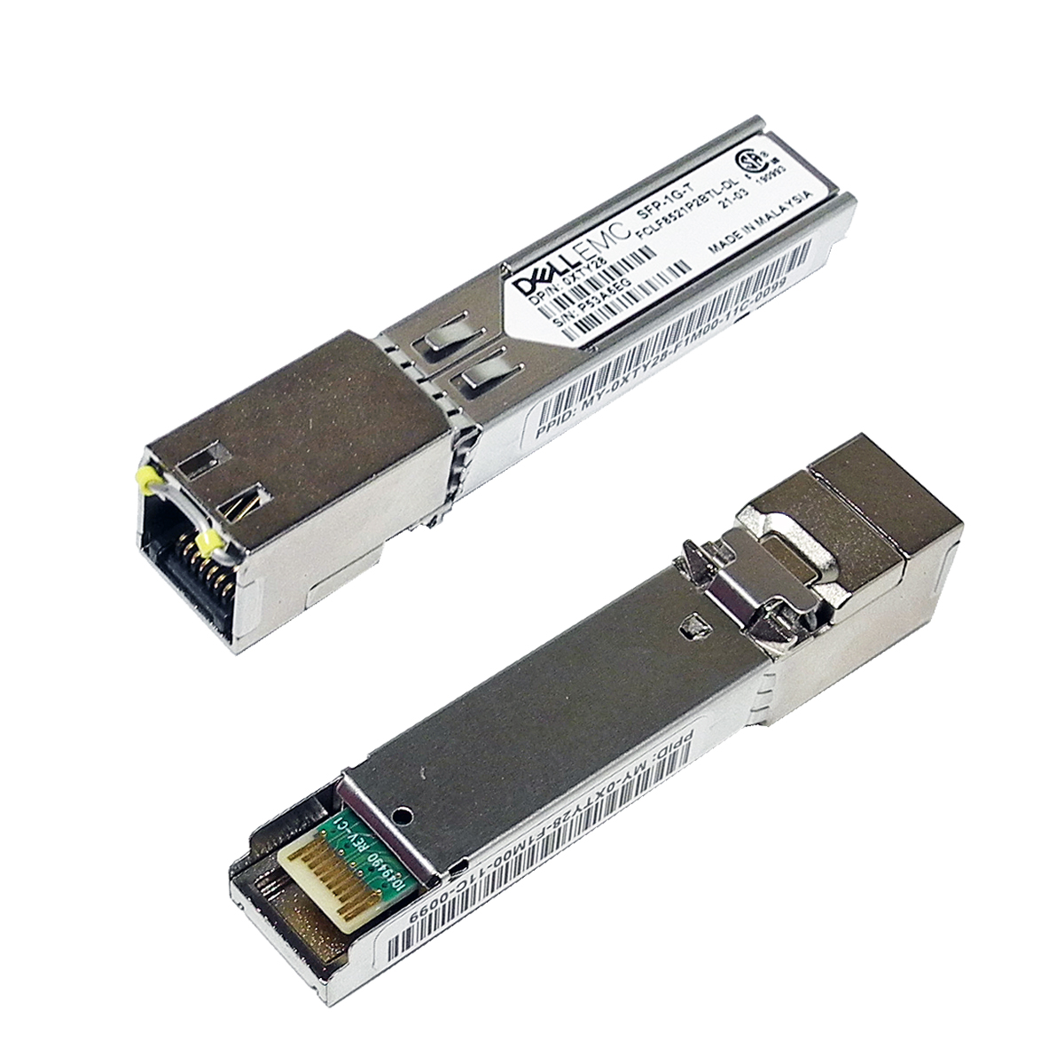 DELL EMC Original SFP-1G-T 1000Base-T 100 m Transceiver Module 0XTY28 neu DELL EMC Original SFP-1G-T 1000Base-T 100 m Transceiver Module 0XTY28 neu