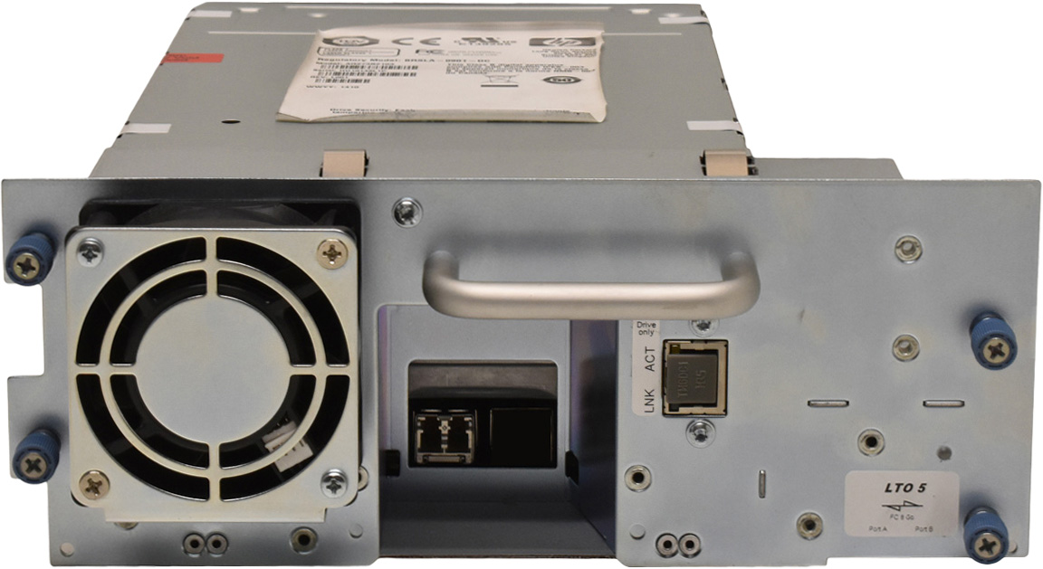 HP Ultrium 3280 BRSLA-0901-DC LTO-5 AQ274B BL535A 603880-001 Dual SFP+ 8G FC Tape Drive +Mini GBIC