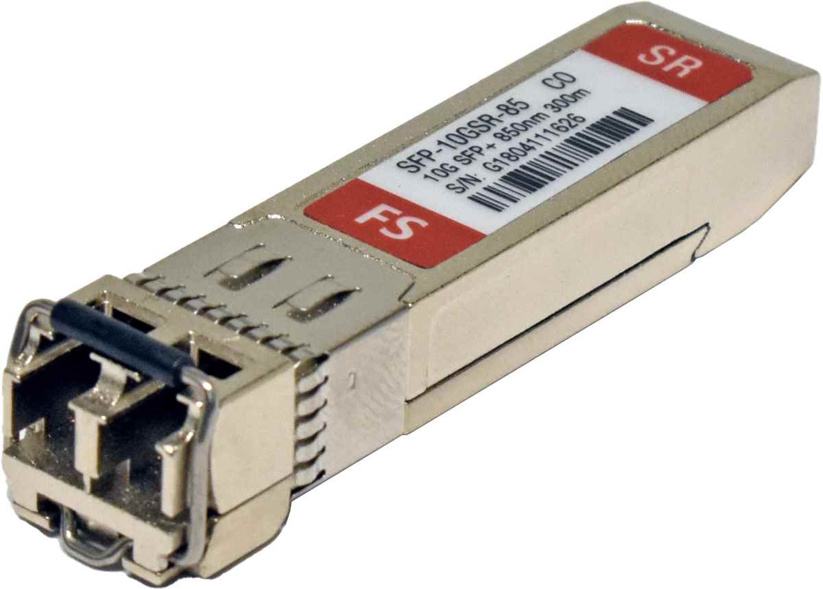 FiberStore FS SFP-10GSR-85 10G SFP+ 850nm 300m Transceiver Mini GBIC FiberStore FS SFP-10GSR-85 10G SFP+ 850nm 300m Transceiver Mini GBIC