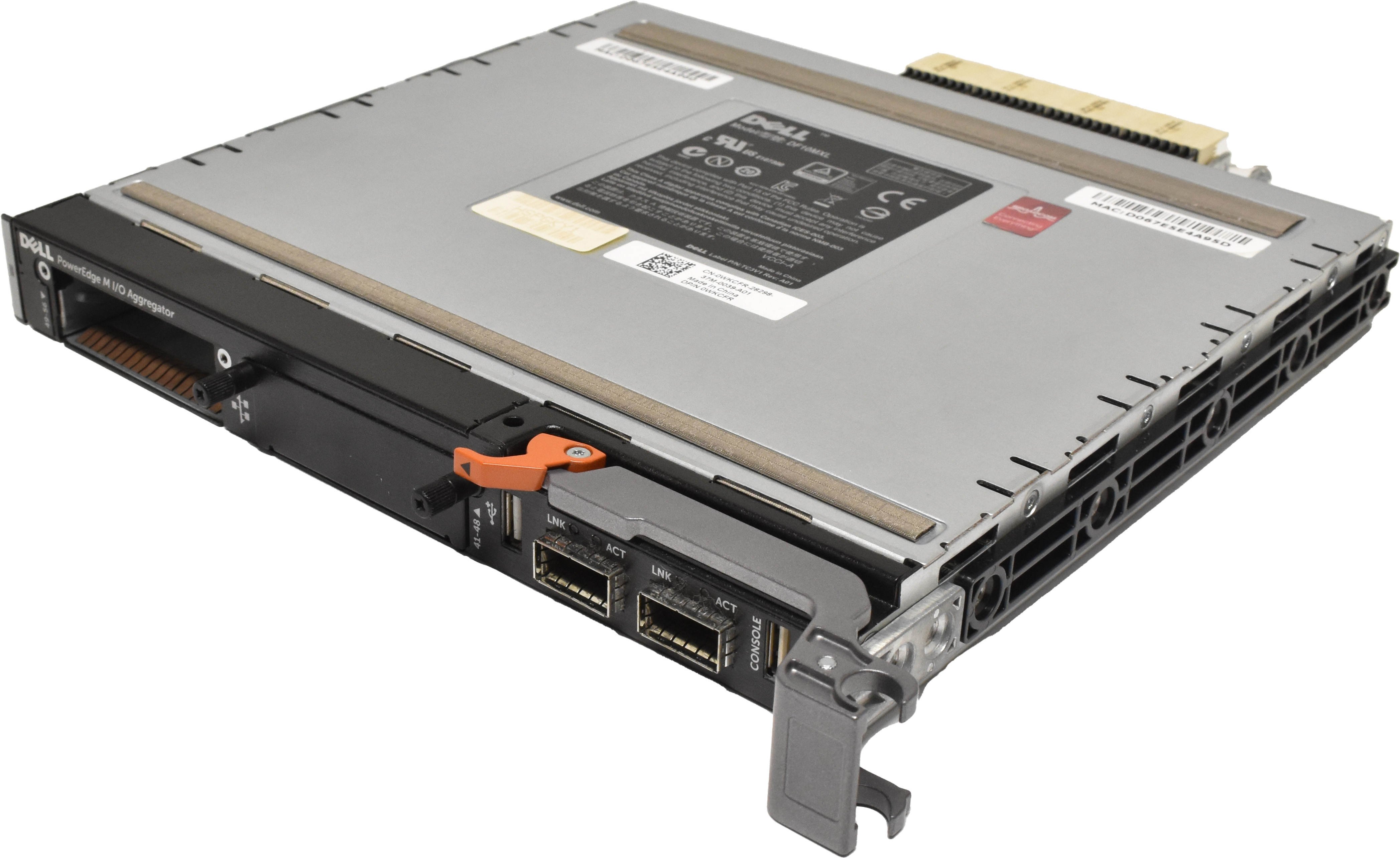 Dell PowerEdge M I/O Aggregator DF10MXL 0WKCFR 0T4W4R TC3V1 für M1000E Dell Broadcom DF10MXL PowerEdge I/O Aggregator for M1000E DP/N 04W2J4 TC3V1