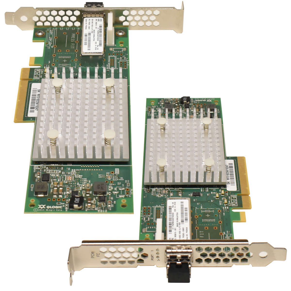 HP-Enterprise-StoreFabric-853010-001-SN1100Q-16Gb-001.jpg HP Enterprise StoreFabric 853010-001 SN1100Q 16Gb 1-Port PCIe3 Fibre Channel HBA