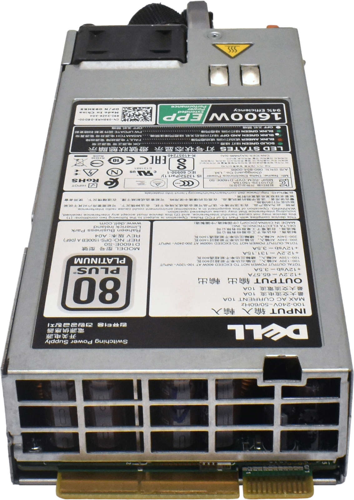 DELL-1600Watt-Power-Supply-Netzteil-095HR5-95HR5-f-003.jpg DELL 1600Watt Power Supply/Netzteil 095HR5 95HR5 für PowerEdge C4130 T630 R630 R730 R730XD R830 R530