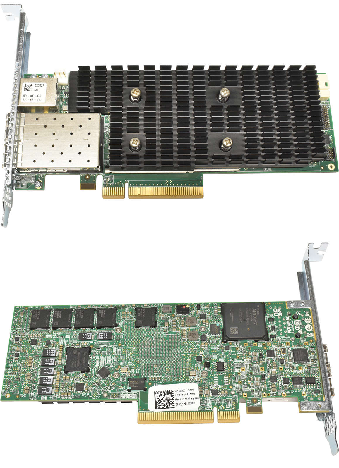 Dell AMD Pensando DSC2-25G Dual-Port SFP56 25G PCIe 4.0 x8 0X322F