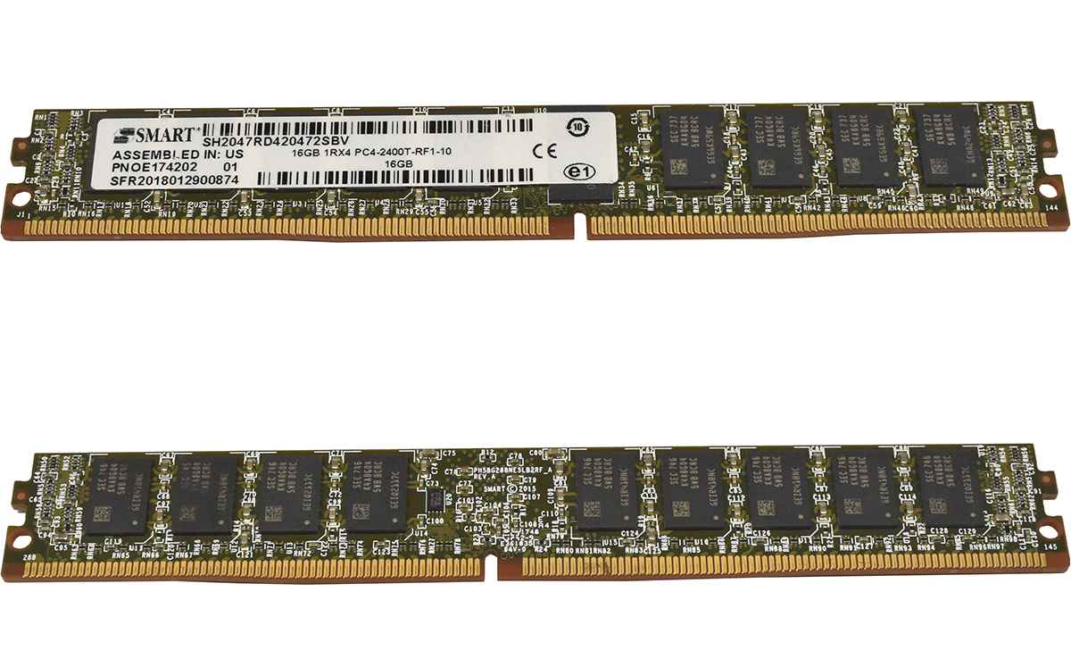 Smart 16GB 1Rx4 PC4-2400T DDR4 RAM SH2047RD420472SBV