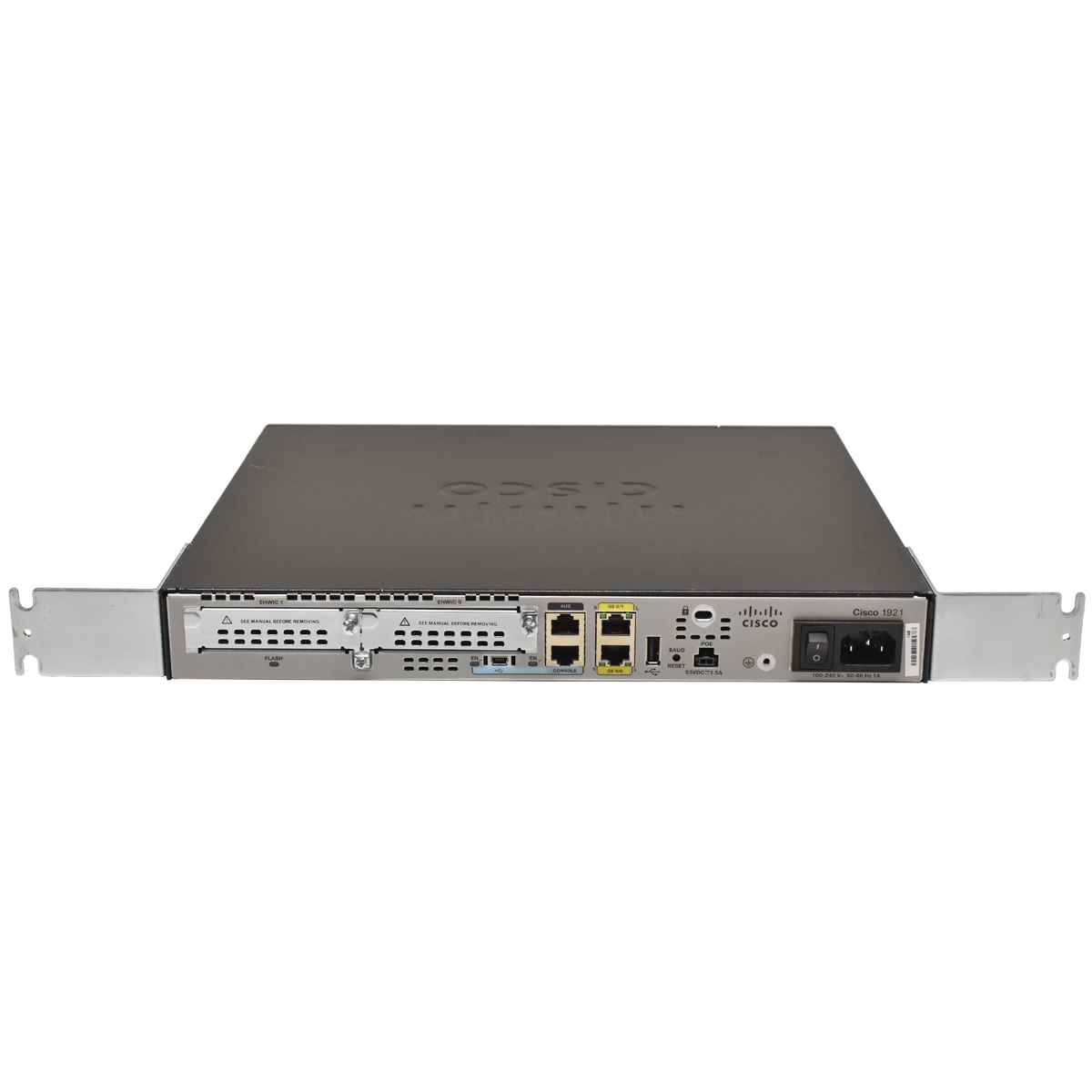Cisco 1921 Cisco1921/K9 Integrated Services Router 1900Series + Montagewinkel Cisco 1921 Cisco1921/K9 Integrated Services Router 1900Series + Montagewinkel