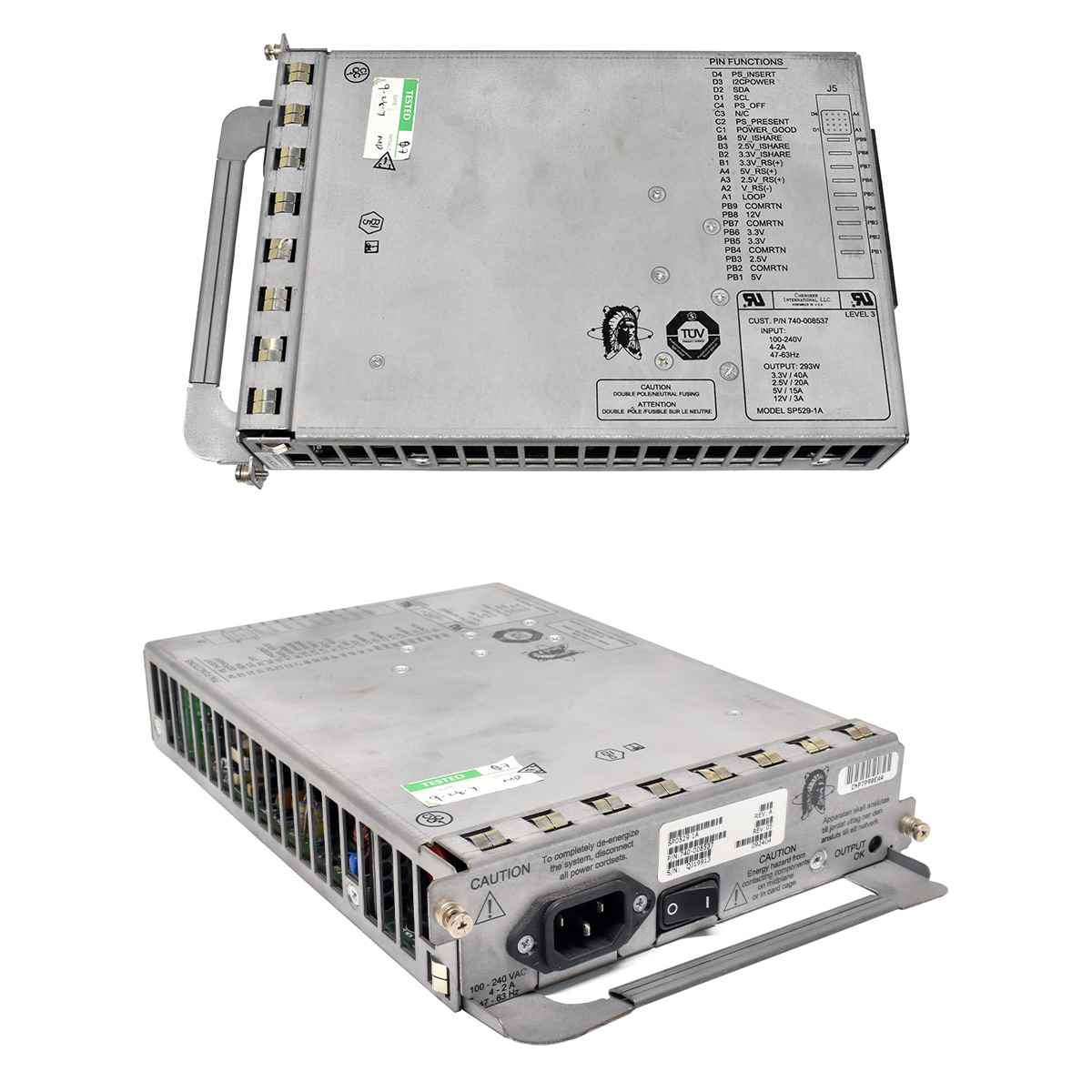 Juniper M7i 293W Power Supply SP529-1A 740-008537 Juniper M7i 293W Power Supply SP529-1A 740-008537