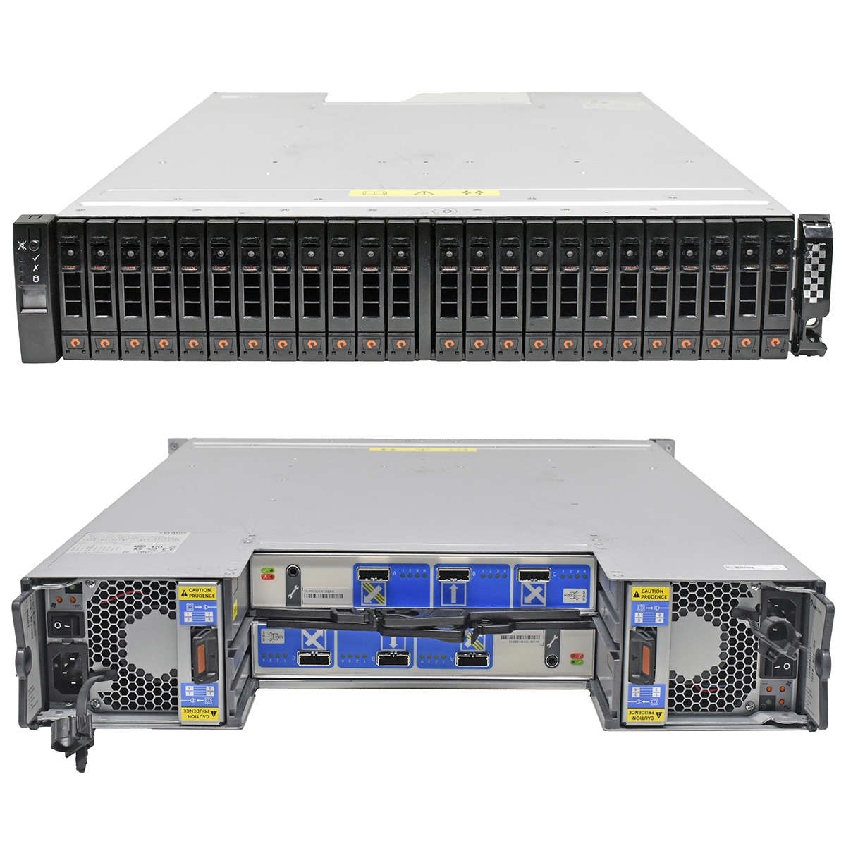 HP XYRATEX Compellent Enclosure EB-2425 1007684-01 2U 2x 6G SAS Controller 24x 2,5" Bay 2x PSU