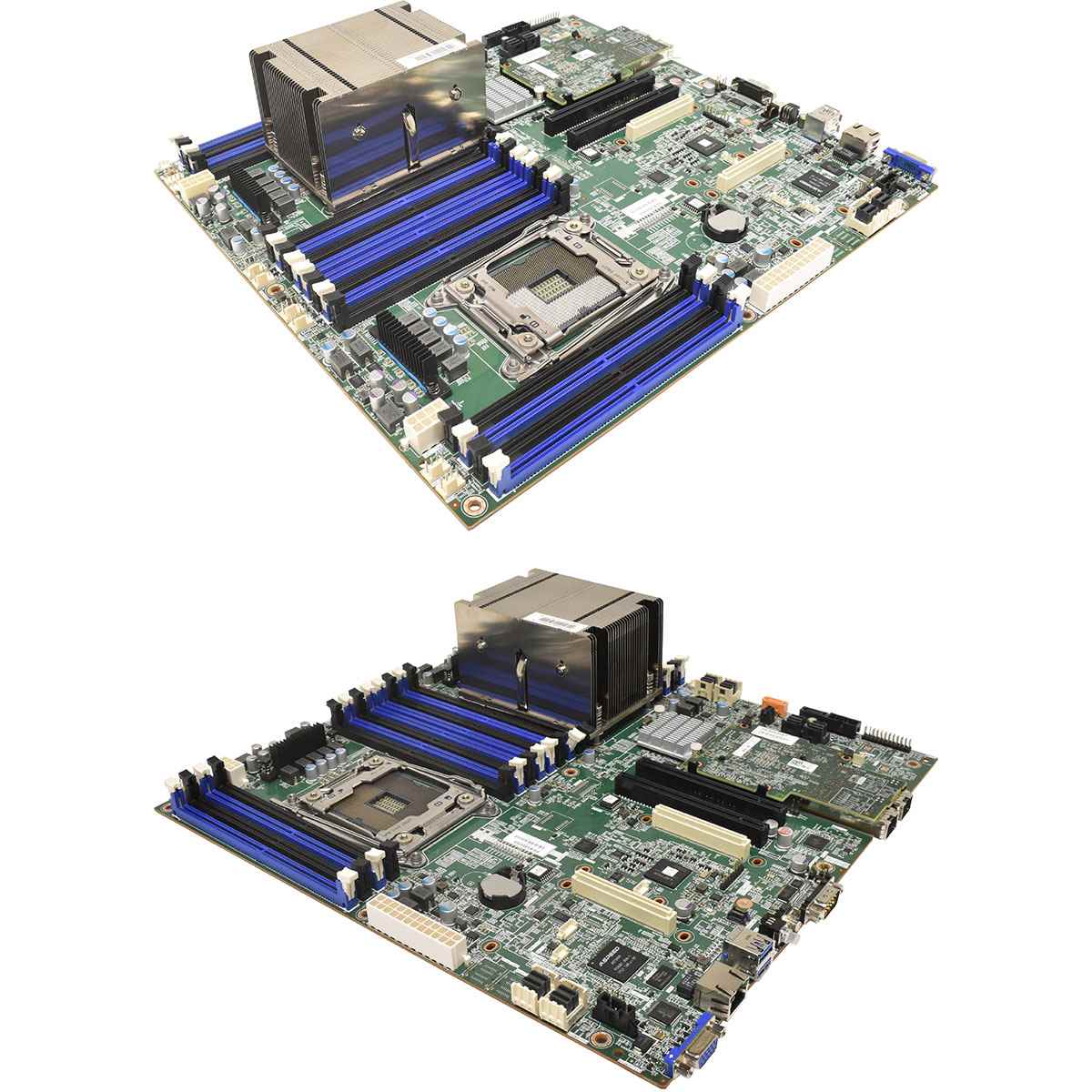 Lenovo E-ATX Mainboard RD452X B800G3-N 70SSR139GE 1x Heatsink 2x LGA-2011-3 Lenovo E-ATX Mainboard 1x Heatsink 2x LGA-2011-3 RD452X B800G3-N 70SSR139GE