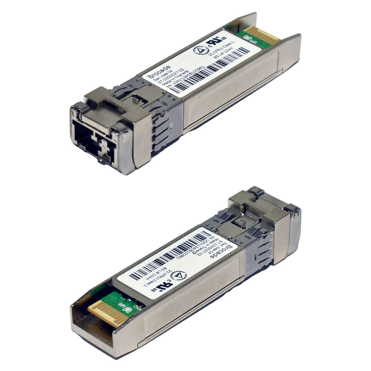 Brocade-57-1000027-02-SFP-8GB-LW-10km-1310nm-Trans-005.jpg Brocade 57-1000027-02 SFP+ 8GB LW 10km 1310nm Transceiver Module