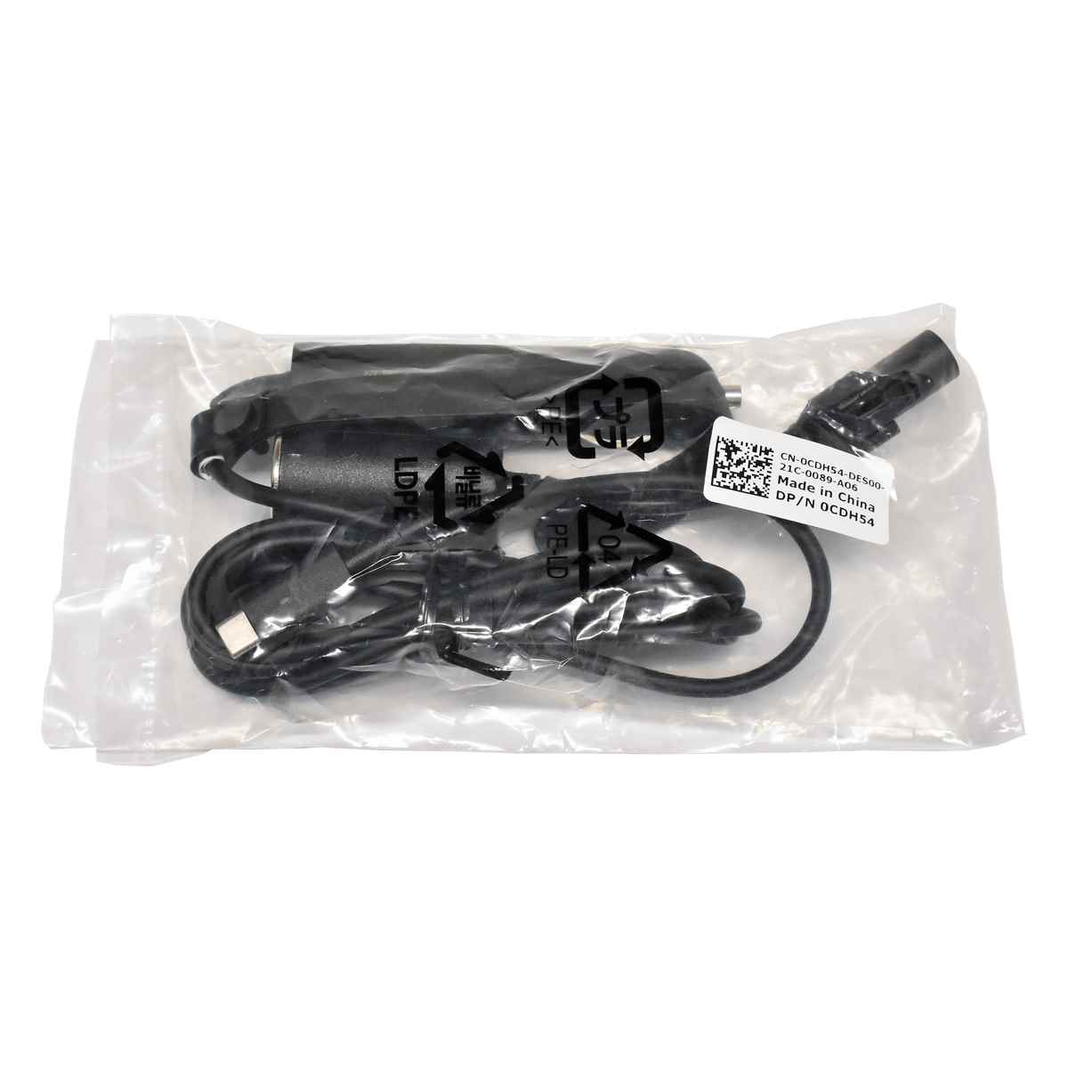 Dell USB-C 65W Auto / Flugzeug 0CDH54 Reisenetzteil Travel Power Supply für Venue, Chromebook, Latitude, XPS Neu OVP