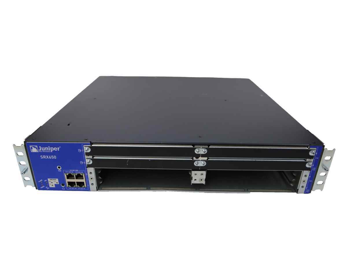 Juniper SRX650 4-Port GE Gateway Firewall Dual-PSU + Module SRE 6