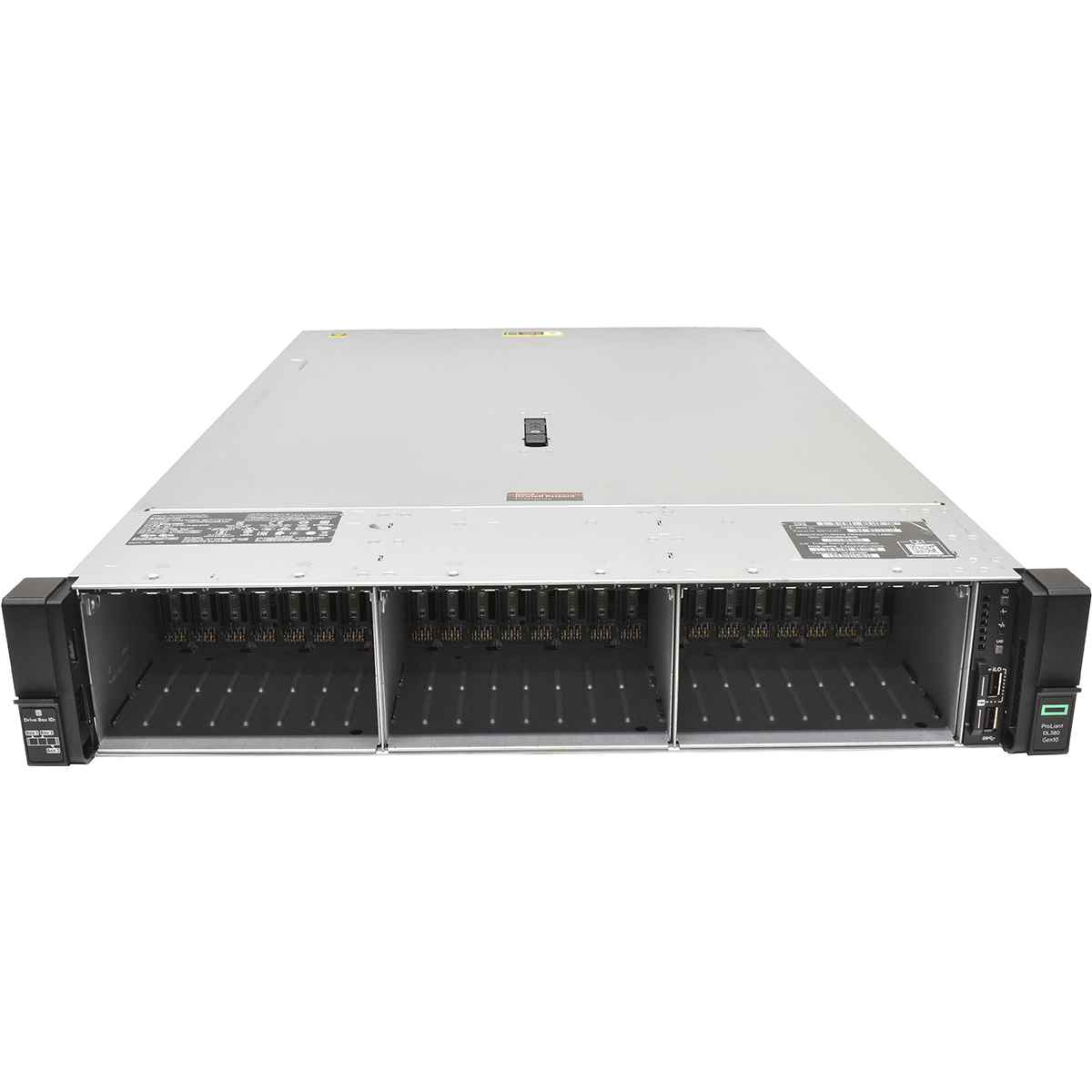 HP ProLiant DL380 G10 2U ohne CPU 2x Kühler 0GB RAM DDR4 26x SFF 2,5 P408i-a SR