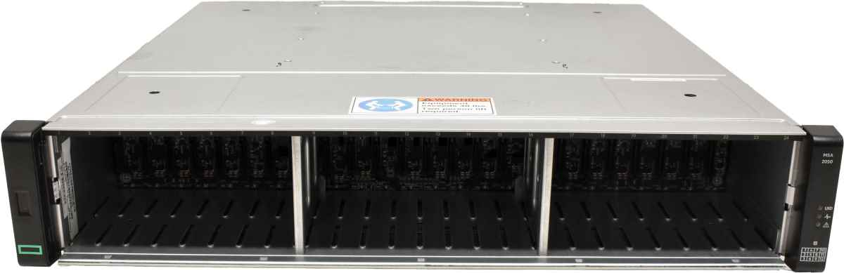 HP MSA 2050 SFF Enclosure 2x 6G x2 Controller 717870-001 24x SFF 2.5 noHDD