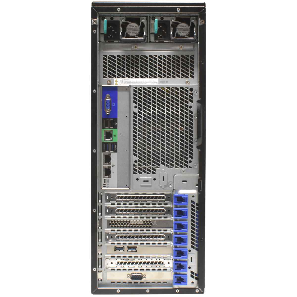 Terra Server Tower Intel Board S2600CW 2x E5-2630 v3 64GB PC4 MR 9316-8i 13x LFF
