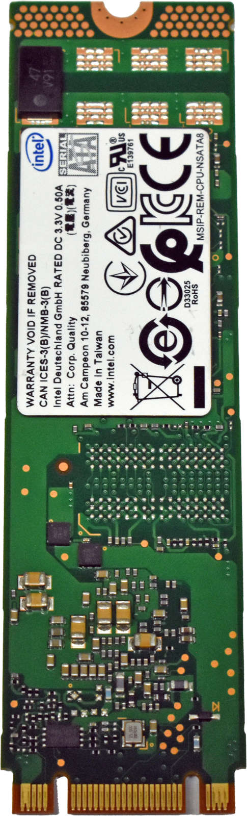 Dell-Intel-SSDSCKKB240G8R-0DMC15-240GB-M-2-SSD-SAT-002.jpg Dell Intel SSDSCKKB240G8R 0DMC15 240GB M.2 SSD SATA 6 Gbit/s