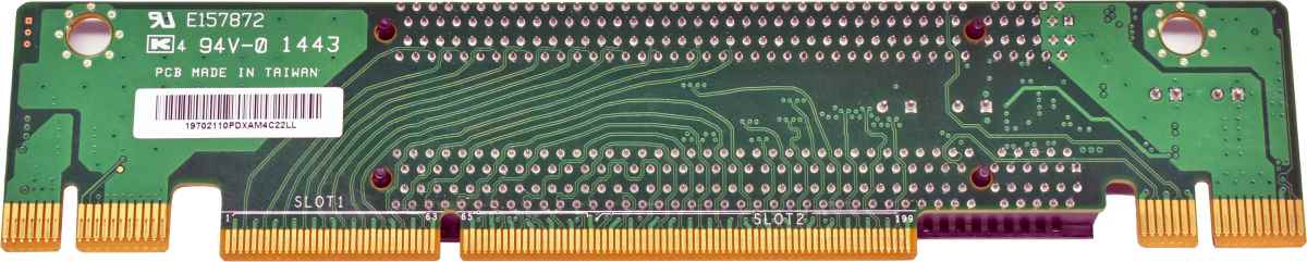 Supermicro RSC-R1UW-2E16 Duo-Slot PCIe x16 Riser Board Supermicro RSC-R1UW-2E16 Duo-Slot PCIe x16 Riser Board