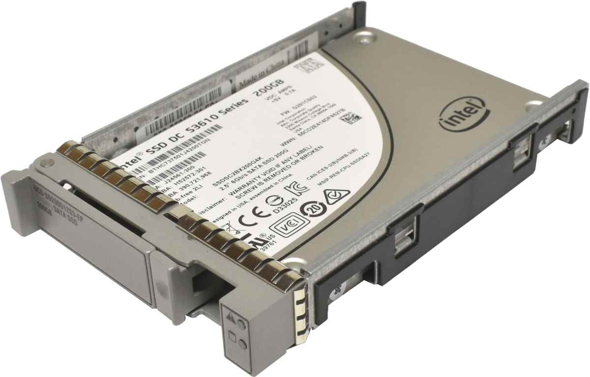Cisco Intel DC S3610 Series 200GB 2.5" 6G SATA SSD SSDSC2BX200G4K UCS-SD200G12S3-EP
