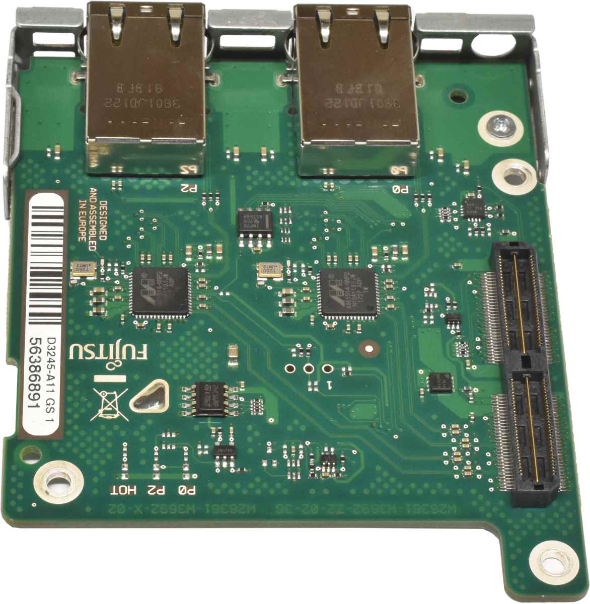 Fujitsu D3245-A11 Dual-Port 1GbE Network Adapter Fujitsu D3245-A11 Dual-Port 1GbE Network Adapter