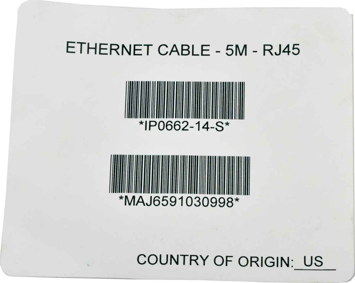 Hitachi Ethernet Cable-5M-RJ45 IP0662-14-S Patch Cable RJ-45 Cat6 CMR red NEW NEU