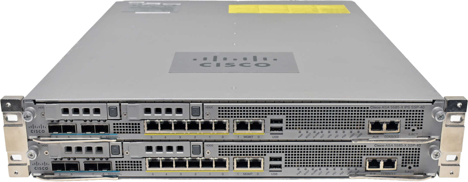 Cisco-ASA-5585-X-Stateful-Firewall-ASA-5585-X-IPS-001.jpg Cisco ASA 5585-X Stateful Firewall + ASA 5585-X IPS SSP-40 + ASA5585-X SSP-40
